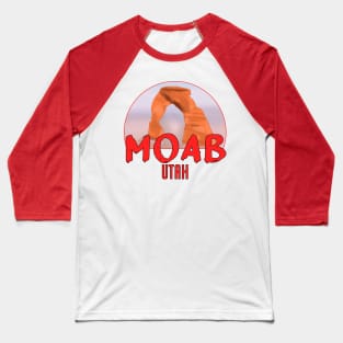 Moab Utah Delicate Arch Baseball T-Shirt